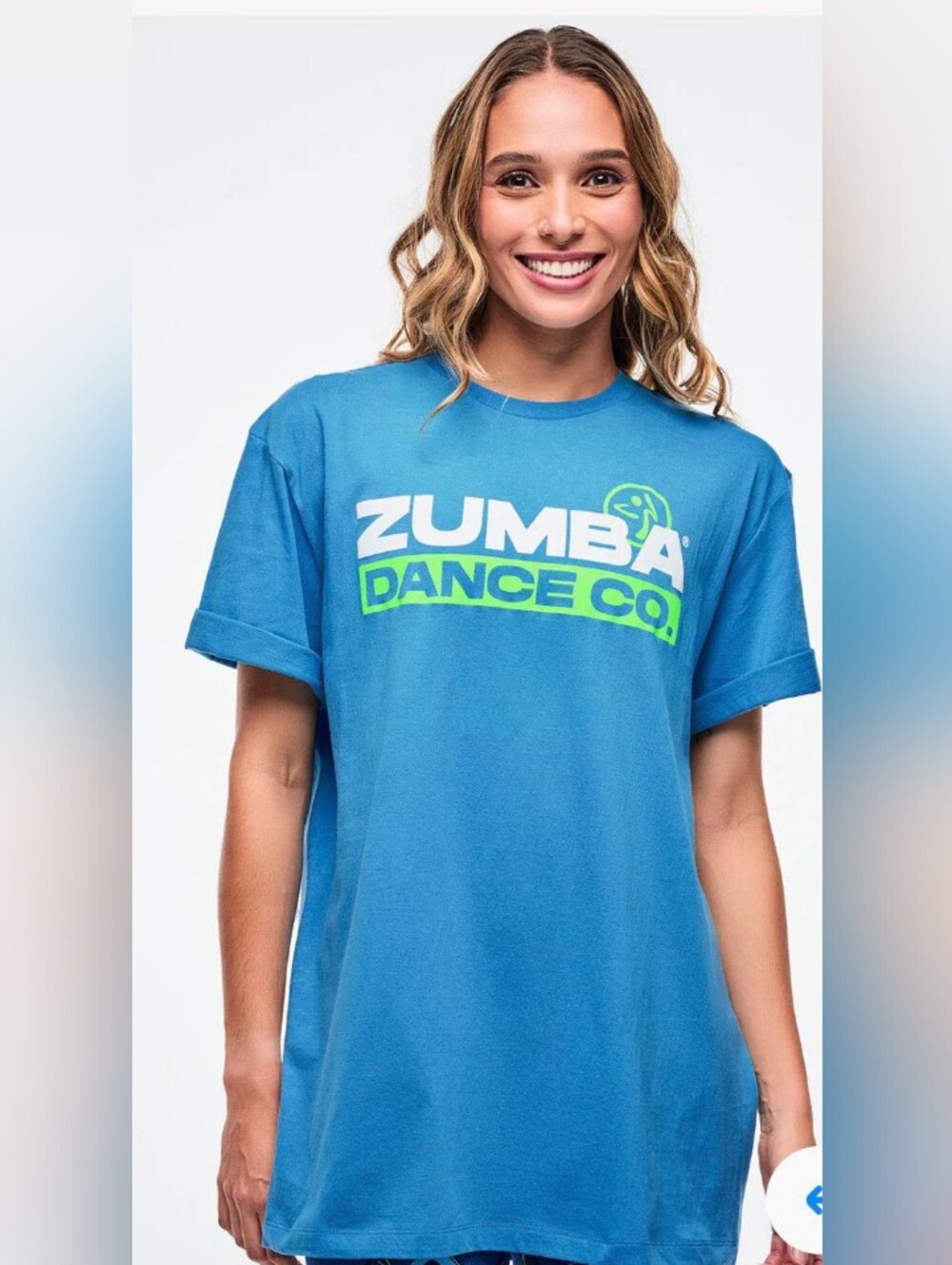 Zumba Dance Co. Blue Logo Tee